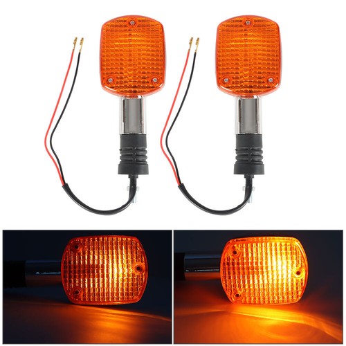 Front Pair turn signal indicators For Honda V45   VF750C VF700C with stem