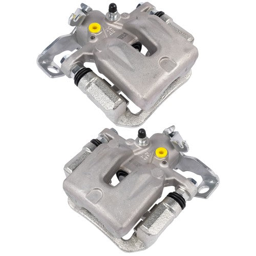 2Pcs Rear Driver & Passenger Brake Caliper with Bracket for Kia Soul 2014-2018