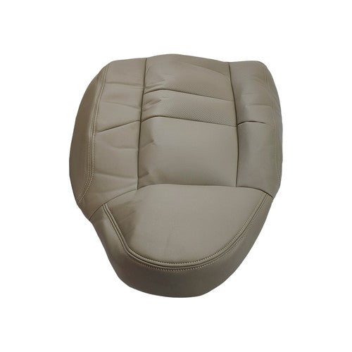 Leather Seat Cover Tan Front Left Driver Bottom Top for 2001 for Ford F250 F350