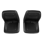 Black Gator Seats With Drain Hole For Diesel TX Turf 6X4 TRAIL XUV 550 620i 850D