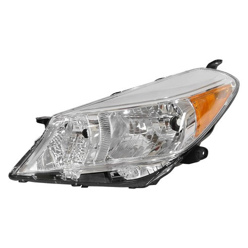 Chrome Headlights Left & Right Side for Toyota Yaris Vitz Hatchback 2012-2014