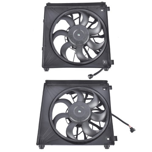 2x Engine Radiator Cooling Fan Assembly Left + Right for Tesla Model S 2012-2020