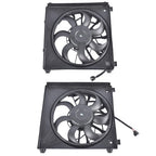 2x Engine Radiator Cooling Fan Assembly Left + Right for Tesla Model S 2012-2020