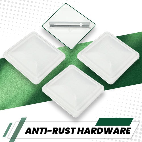 3 Pack 14"X14" Ventline Roof Vent Cover RV Replacement Vent Lid Roof Part White