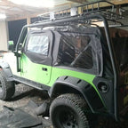 Roof Rack for Jeep Wrangler TJ Rubicon 1997-2006 Textured Black Replace 76713
