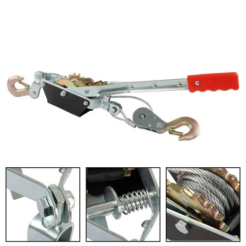 Power Puller Safe Working Load Of 2,000 Pounds 2 Ton Dual Gear Power Puller US