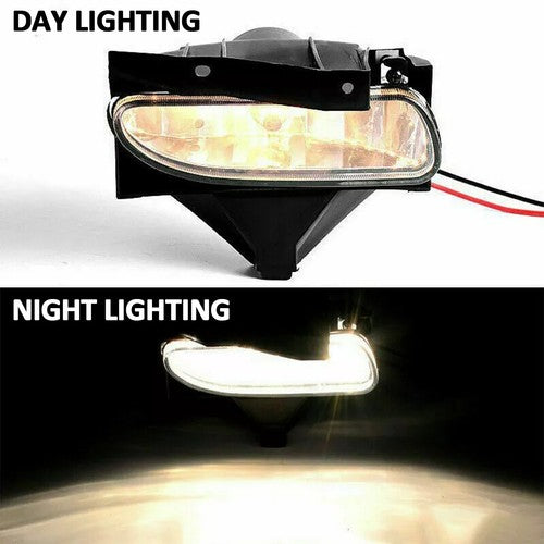 Pair Front Bumper Driving Fog Light Lamp for 1999-2004 for Ford Mustang GT