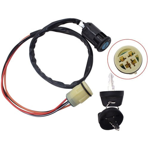 For Honda Rancher TRX 420 TE TM FM FE FPM FPA FPE FA 2007-14 Ignition Switch Key