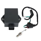CDI BOX Ignition Coil and Spark Plug For Polaris Sportsman HAWKEYE 300 2008-2011