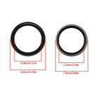 6 PCS Front Wheel Hub Strut Seal For Polaris Scrambler 400 500 1996-1997 3610028
