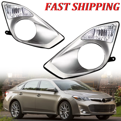 Front Fog Light Covers Turn Signal Lamps for 2013 2014 2015 for Toyota Avalon