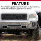 Front Bumper Skid Plate Valance Panel Mid Section For 2014 2015 GMC Sierra 1500