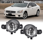 Front Bumper Fog Light Lamp Pair for Nissan Maxima 2009 2010 2011 2012 2013 2014