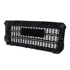Gloss Black Front Grille For GMC Sierra 2500HD 3500HD Denali 2015-2019 Plastic