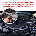 Front Engine Upper Strut Bar Tower Brace for 12-18 BMW 3 Series F30 F31 F34 F35