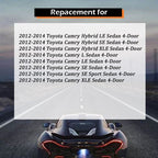 For Toyota Camry 2012 2013 2014 Series Fog Light Bezel Set Passenger&Driver Side