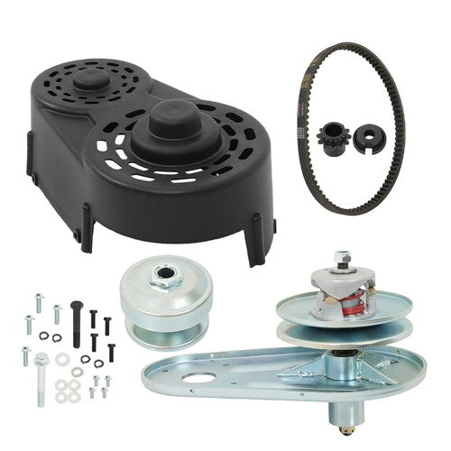Go Kart Torque Converter Kit 40 Series Clutch Pulley Driver Driven 8hp to16hp