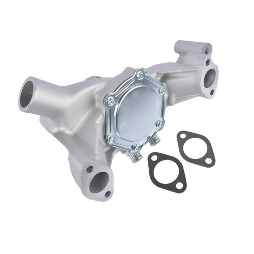 High-volume Aluminum Long Water Pump Satin Finish for Chevy BBC 396 402 454 502