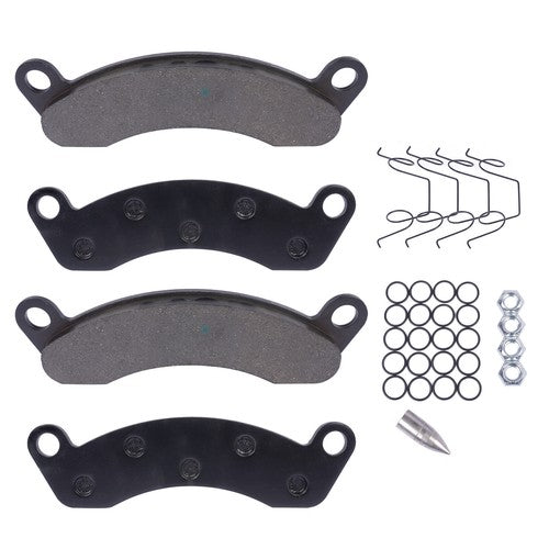 BRAKE PAD KIT 10K-12K AXLE FOR K71-180-00 DEXTER CALIPER 2 WHEELS Semi-Metallic