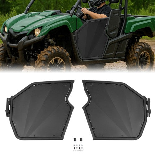 Aluminum Doors Panel Cabs Doors 1 Pair for Yamaha Viking EPS 2014 2025