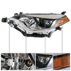 Headlight For Toyota Corolla 2014-2016 Headlamps Driver/Left Side Clear Housing