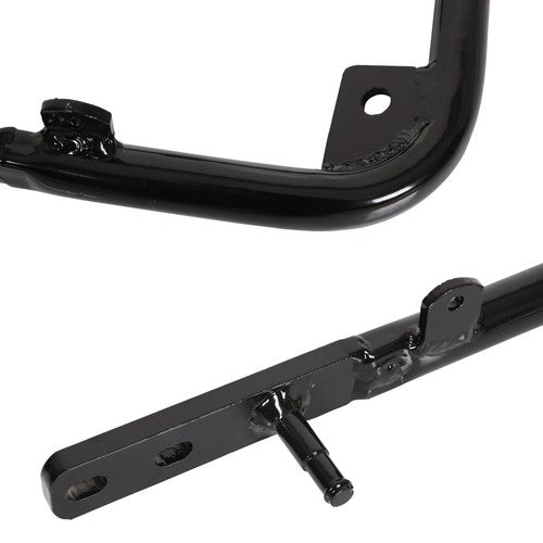 Aluminum Black Grab Bar Rear Bumper For Yamaha Raptor 700 700R 2006-2024