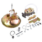 For Chevy Camaro 67-69 Brake Booster w/ Disc Drum Proportioning Valve Cylinder