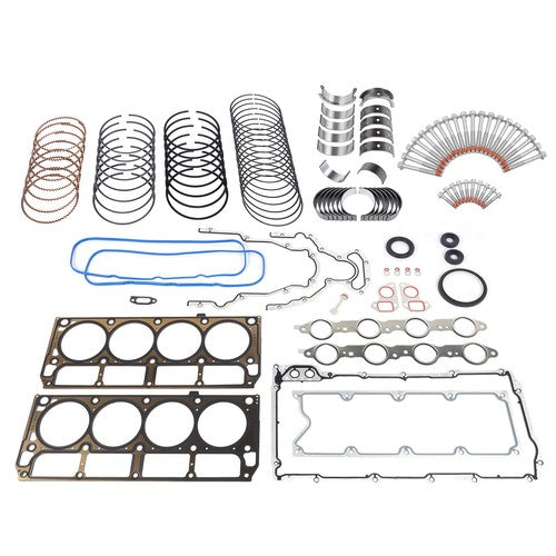 Engine Rebuild Re-Ring Kit Gasket Bolt for 99-17 GM Chevy GMC Gen III 4.8L 5.3L