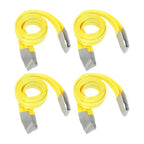 4Pack 10ft × 2in Lift Sling Straps Heavy Duty Lifting Slings Web Sling 14000lbs