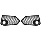 Fit 2017-2021 Honda Civic Type R Black Open Mesh Fog Light Lamp Covers