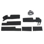 Soft Doors Cab Enclosure for Kawasaki Mule PRO FXT DXT 15-24 Roof Rear Window