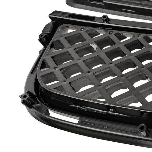 53101-21110 Front Upper & Lower Hood Grille Black 2pcs for Scion TC 2005-2010