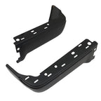 Rear Bumper Ends For Ford F150 2009-2014 Primered Steel Set Black Pair LH RH
