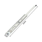 1 Pair 18 Inch 150 Lb Capacity Heavy Duty Locking Drawer Slides