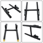 43" Pallet Forks Clamp On Tractor Forks w/Adjustable Bucket Forks 2000lbs