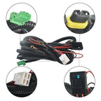 For Nissan Altima 2013-2015 Sedan Clear Fog Lights Full Kit Switch+Harness