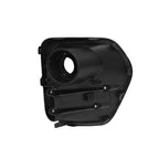 Fog Light Covers Bezels W/Chrome Trim Pair Black For 2017-2019 Kia Sportage EX