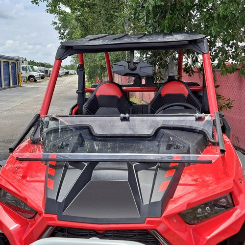 Heavy Duty Full Flip Windshield For 19-23 Polaris RZR XP 1000/ 4 1000 Windscreen