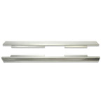 For 99-06 CHEVY Sierra Tahoe Avalanche Crew Cab 4 dr Slip-on ROCKER PANELS PAIR