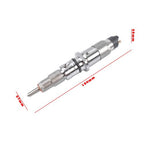 6PCS Fuel Injectors For Komatsu PC200-8 Cummins QSB6.7 QSB5.9 0445120231 5263262