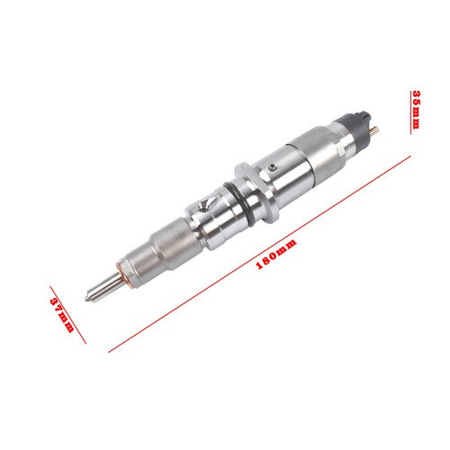 6PCS Fuel Injectors For Komatsu PC200-8 Cummins QSB6.7 QSB5.9 0445120231 5263262