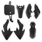 For Honda XR50 CRF50 SDG SSR 107 125 Dirt Pit Bike Plastic Fender Fairing Kit