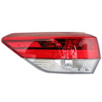 Driver/LH Side For 2017-2019 Toyota Highlande Outer Brake Lamp Tail Light Rear