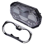 LCD Speedometer Gauge Cluster with Chrome Bezel Fits for Sea-Doo GTI Rental SE