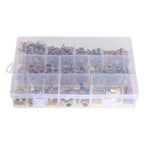 Zinc Steel Rivet Nut Kit 300 Pack Rivnut Nutsert Assort 150pcs Metric+150pcs SAE