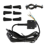 12V Solenoid Relay Contactor&Winch Rocker Thumb Switch Combo Set for ATV