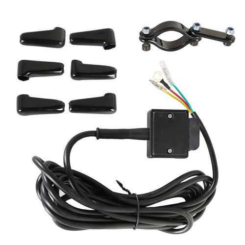 12V Solenoid Relay Contactor&Winch Rocker Thumb Switch Combo Set for ATV