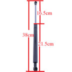 2 PCS Gas Strut Spring F44881 For Case IH 680H 1835C 1838 1840 1845C 570LXT 580
