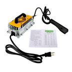 Fit For EZGO RXV &TXT Golf Cart 48V 18A Charger With Triangular Plug Waterproof