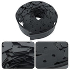 Garden Edge L-shaped 49FT Lawn Grass Stone Isolation Strip 75pcs Anchoring Spik